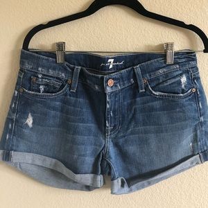 7 for All Man Mind Denim Shorts - size 30